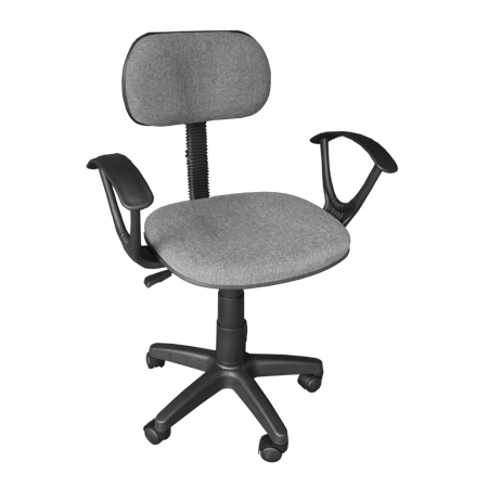 Ergodynamic Staff Office Chair, Computer Chair Desk Chair (Grey) photo